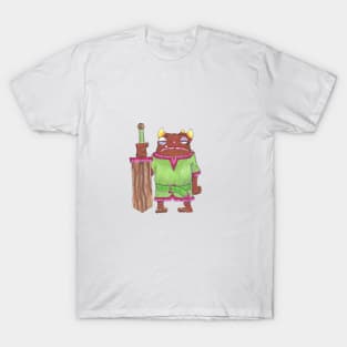 Froblin w large sword 1 T-Shirt